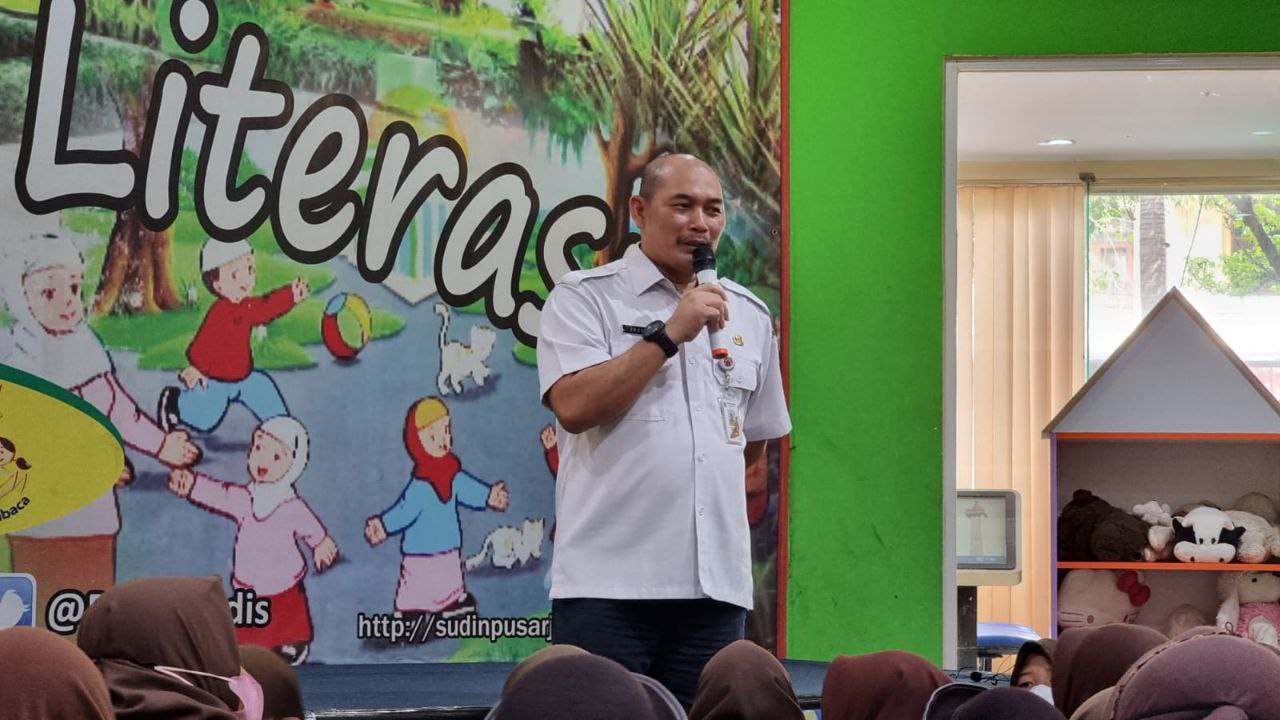 Kunjungan Perpustakaan Tanjung Duren Dari SDN Duri Kepa 16 Pagi